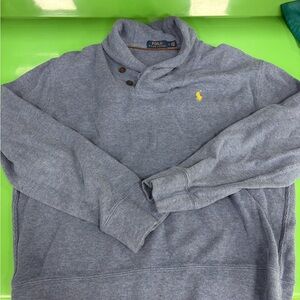 Polo by Ralph Lauren Men's Heather Gray Turtleneck Sweater